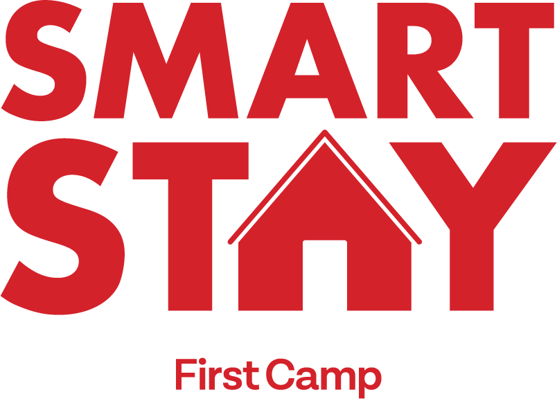 smart stay logotype red
